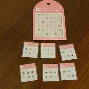 Olive & June Nail Art Stickers Bundle